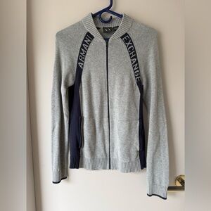 Armani Exchange Men’s Zip Up Sweater